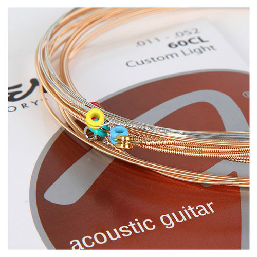 FENDER芬达60L 70L琴弦 磷铜 黄铜民谣木吉他琴弦010 011 012 013 - 图0