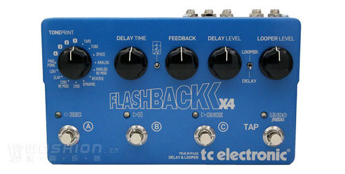 TC Electronic FlashBack X4 Delay延时延迟LOOP电吉他效果器 - 图0