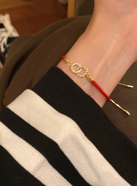 牛年本命年红绳手链女