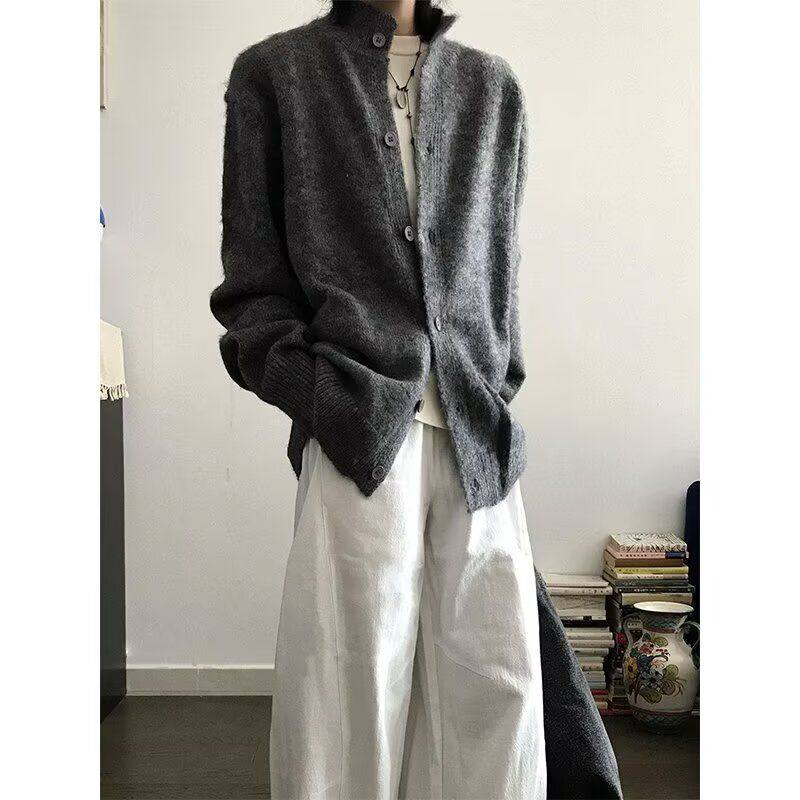 情侣毛衣男女高领单排扣秋冬季新款欧货洋气针织衫山羊绒开衫外套,淘宝优惠券,粉丝福利购,淘宝优惠卷