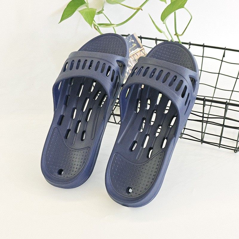 越南进口温突软底拖鞋男女夏浴室洞洞鞋防滑家居情侣漏水速干凉拖 - 图2