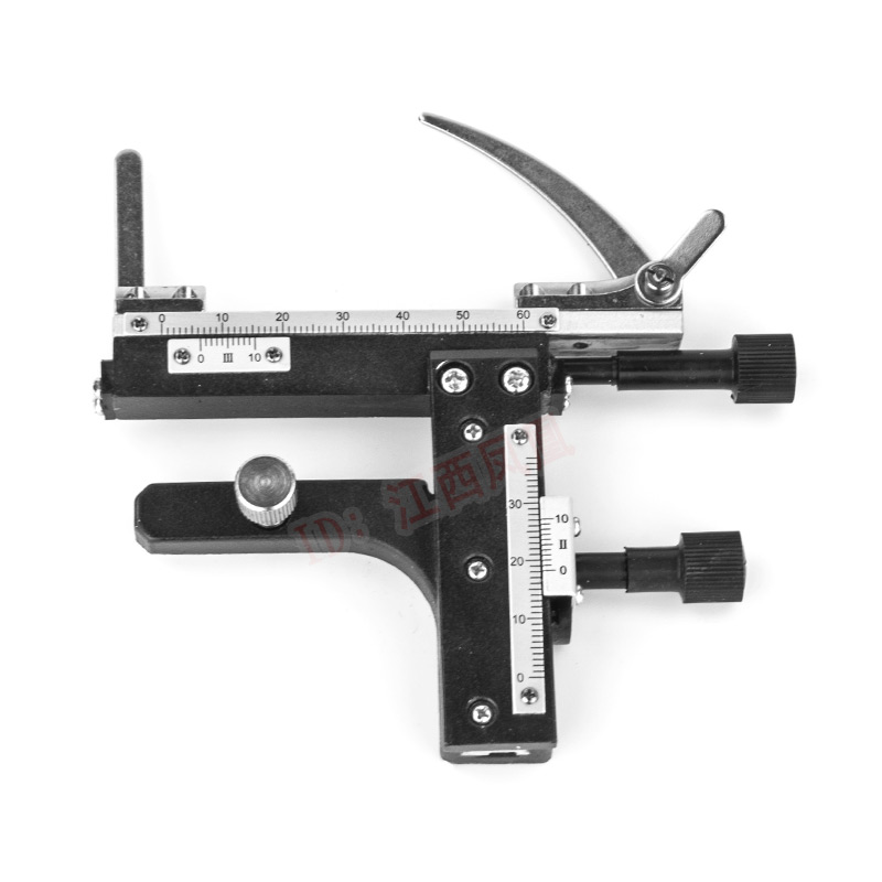 XSP-02-640X XSP-06-1600X生物显微镜二维移动尺刻度夹持移动切片 - 图3