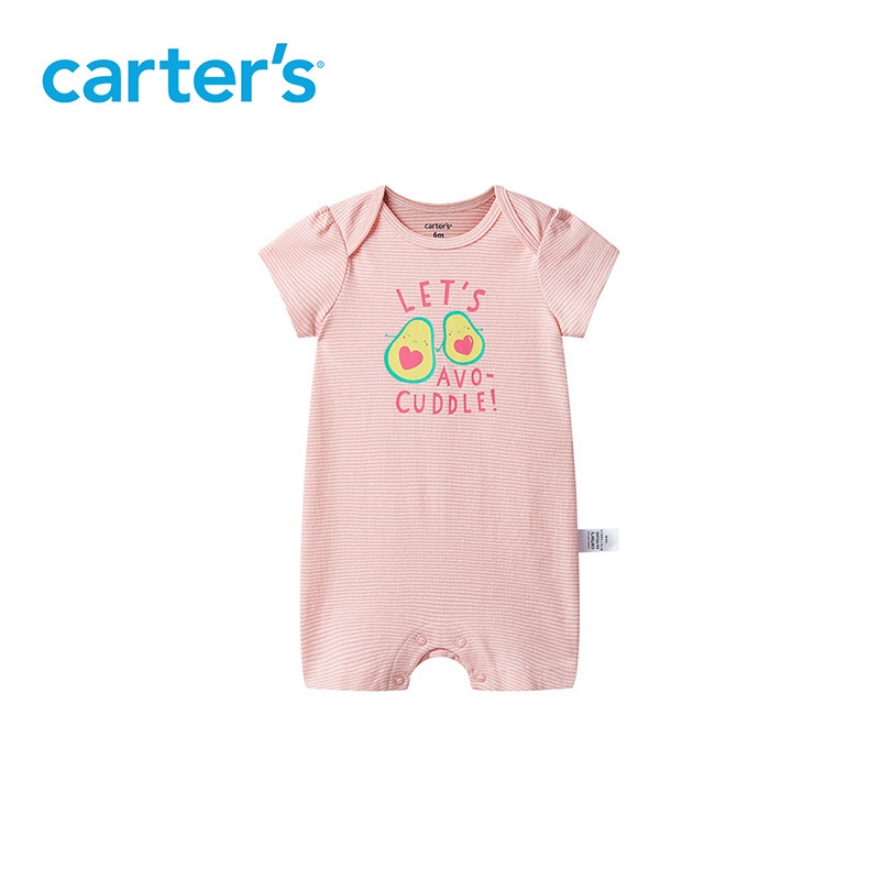carters新生婴儿衣服夏季包屁衣 carters连身衣/爬服/哈衣