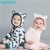 Carters mùa xuân và mùa thu bé gấu lông cừu trùm đầu một mảnh phù hợp với quần áo ấm cho bé quần áo bé 118H673 - Áo liền quần bộ trẻ em phim hoạt hình Áo liền quần