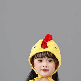 大灰狼演出服小鸡小鸭小兔子小羊各种小动物头饰幼儿园动物演出服 - 图3