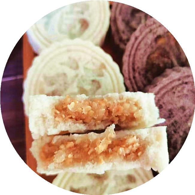 500克广西玉林特产容县佳香大夹心糯米饼 多口味皮薄馅多12个装 - 图3