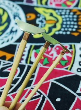 苗族蜡染专业使用蜡刀 多种形状 自学蜡染工具 diy辅助 一套3把