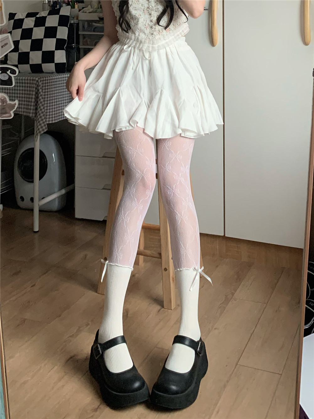 AY To films 镂空纯欲少女蕾丝拼接打底袜薄款性感洛丽塔连裤丝袜,淘宝优惠券,粉丝福利购,淘宝优惠卷