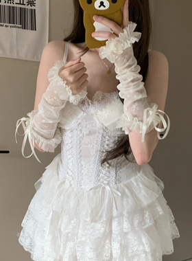 AYTofilms洛丽塔花边蕾丝袖套女