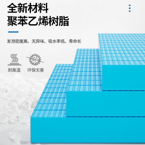 高密度XPS挤塑板保温板外墙屋顶室内阻燃泡沫板隔热板地暖保温板-图0