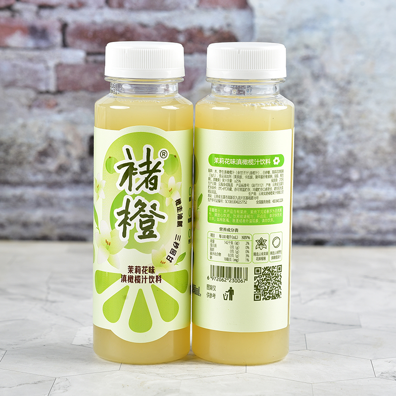 【褚橙饮品旗舰店】褚橙茉莉花味滇橄榄汁饮料245ml*12瓶油柑果汁 - 图2