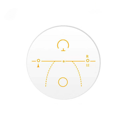 定制坊1.56 1.67 1.74内渐进多焦点镜片防蓝光变色近视老花眼镜片