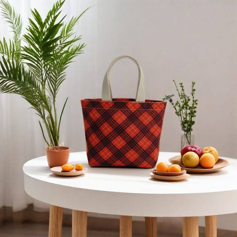 帆布包韩版简约印花迷你手提袋休闲上班手拎包外出托特包轻便布袋,淘宝优惠券,粉丝福利购,淘宝优惠卷