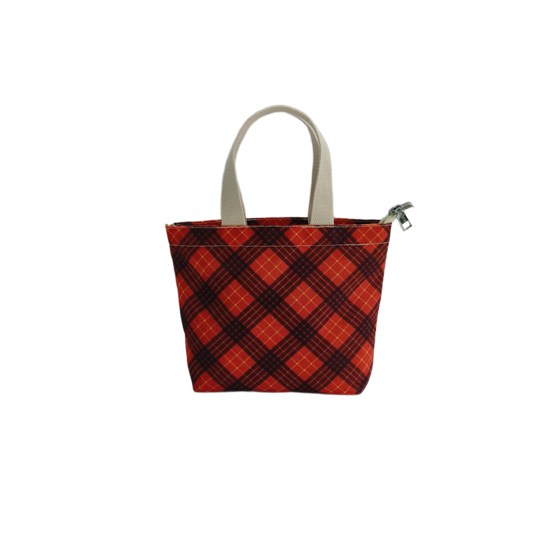 帆布包韩版简约印花迷你手提袋休闲上班手拎包外出托特包轻便布袋,淘宝优惠券,粉丝福利购,淘宝优惠卷