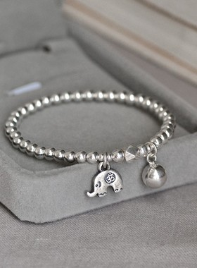 吉祥招财好运银珠简约闺蜜