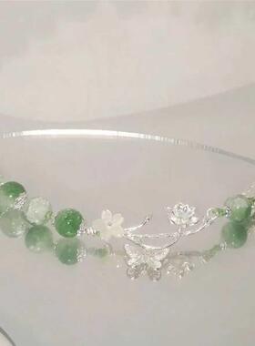 爆款青青子衿新中式古风蝴蝶手链复古清冷小众设计感饰品半镯串珠