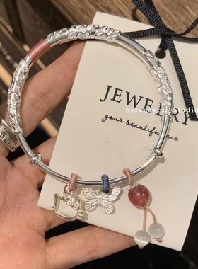 繁花似锦Kitty猫手镯卡通甜美女