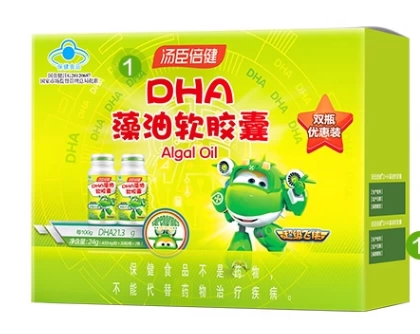 Tongcheng Pecijian DHA водоросли нефть мягкие капсулы 60 капсул детей из морских водорослей, подростков, начальных, младших и средних учеников