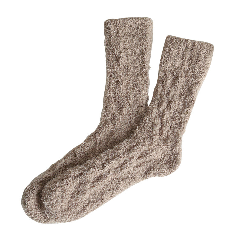 可爱毛巾袜子女款加厚珊瑚绒冬季居家保暖睡觉睡眠袜毛茸茸袜子,淘宝优惠券,粉丝福利购,淘宝优惠卷