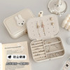 Ins style portable jewelry storage box with large capacity