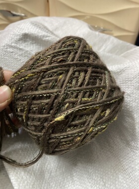 外贸毛线 羊毛马海毛圈圈多股混线 手感柔软 毛衣围巾披肩外套线