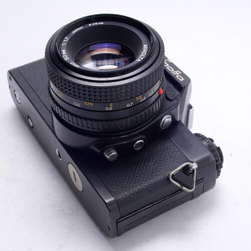 美能达MINOLTA XD 50/1.7胶片单反相机高端优于X700 文艺摄影黑漆 - 图3