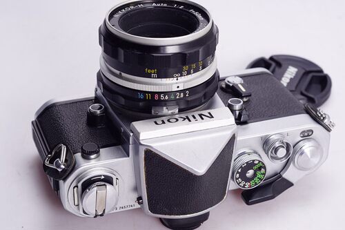 尼康 NIKON F2 尖顶 DE1 H 50/2 机械胶片单反相机 96-97新套机 - 图2