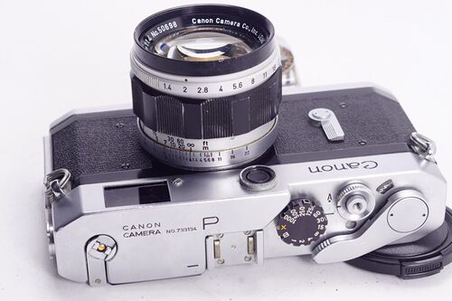 佳能CANON P L39 50/1.4 旁轴机械胶片相机 文艺复古摄影 巴纳克 - 图3
