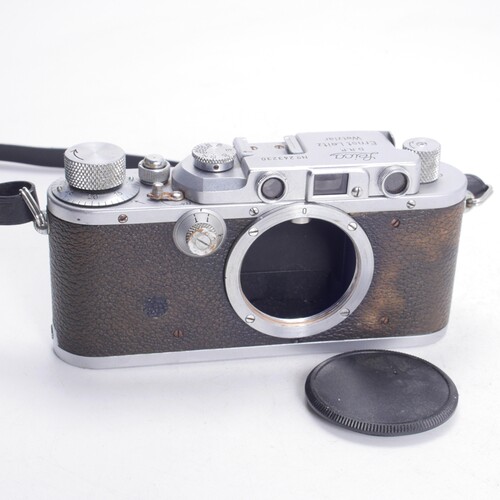 徕卡LEICA IIIA L39旁轴胶片相机 真皮便携口袋机 30年代产 - 图2