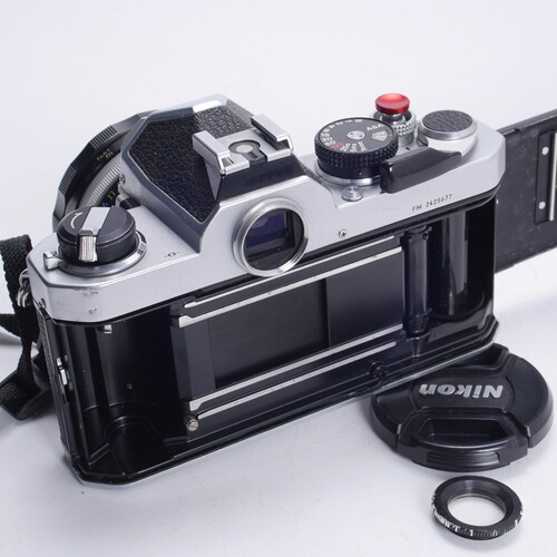 尼康 NIKON FM双花版  50/1.4 人像机械胶片单反相机 96新不输FM2 - 图3