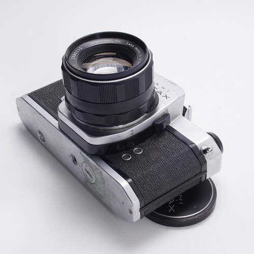 宾得PENTAX SP 55/2太苦玛早期全机械胶片单反相机稀有带冷靴 - 图2
