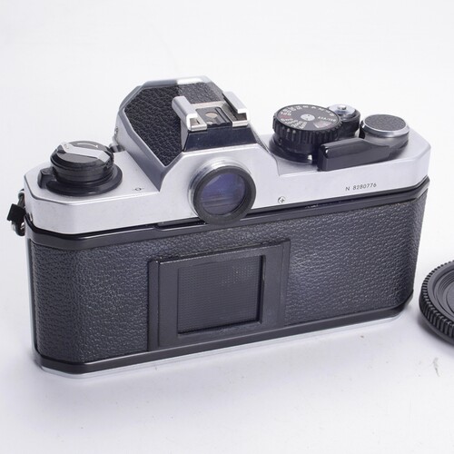 尼康NIKON FM2 N后期机械胶片单反相机单机可配35 50镜头97新银黑 - 图1