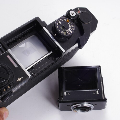 佳能CANON 高端胶片单反F1 F-1尖顶测光优于FM2 F2相机 文艺摄影 - 图3