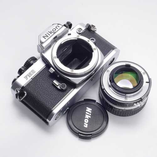 尼康NIKON FM2 AI 50/1.4机械胶片单反相机摄影文艺复古 97新套机 - 图1