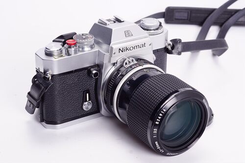 尼康NIKON EL 43-86/3.5 FE 胶片相机 文艺复古 98新 玛特 - 图3