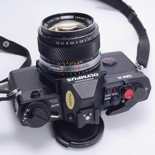 奥林巴斯OLYMPUS OM4 50/1.4高端胶片单反相机 文艺摄影94新黑漆 - 图3