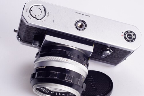 尼康 NIKON 大F 50/1.4 尖顶 高端胶片单反相机 专业96新 - 图3