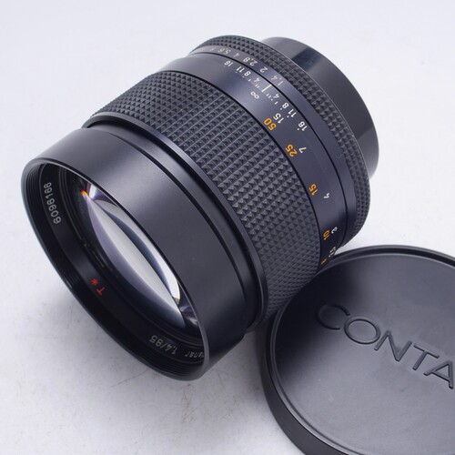 蔡司 ZEISS AEG 85/1.4 德产康泰时 CY口85MM中焦大光圈人像镜头 - 图3