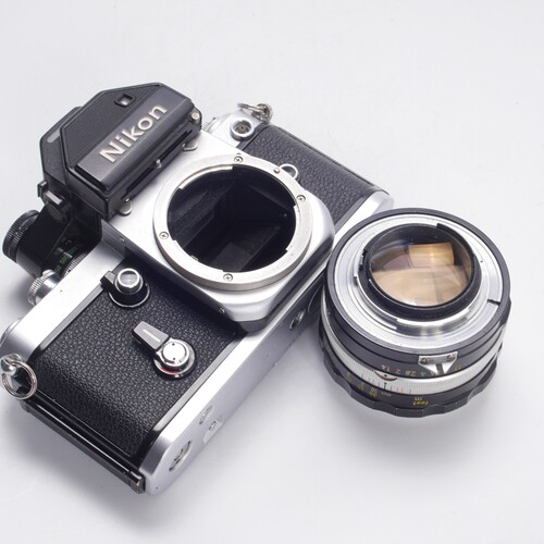 尼康NIKON F2 50/1.4全机械胶片单反相机特价套机无测光快门好 - 图3