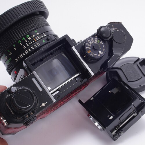 佳能CANON F1N  F1 NFD 50/1.4 F-1高端胶片单反相机 不输F2 腰平 - 图3