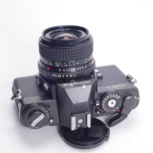 美能达MINOLTA XDS高端胶片单反相机+28/2.8MD 广角风景人像摄影 - 图0