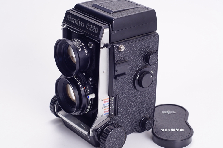 玛米亚 MAMIYA C220F 80/2.8S胶片双反相机中画幅98新不输禄来330-图1