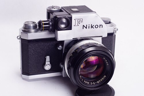 尼康 NIKON 大F 东京光学 50/1.4 胶片 单反套机 机械 - 图0