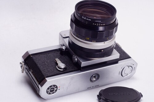 尼康 NIKON 大F 尖顶 相机 35/2 机械 胶片 单反 复古文艺 - 图1