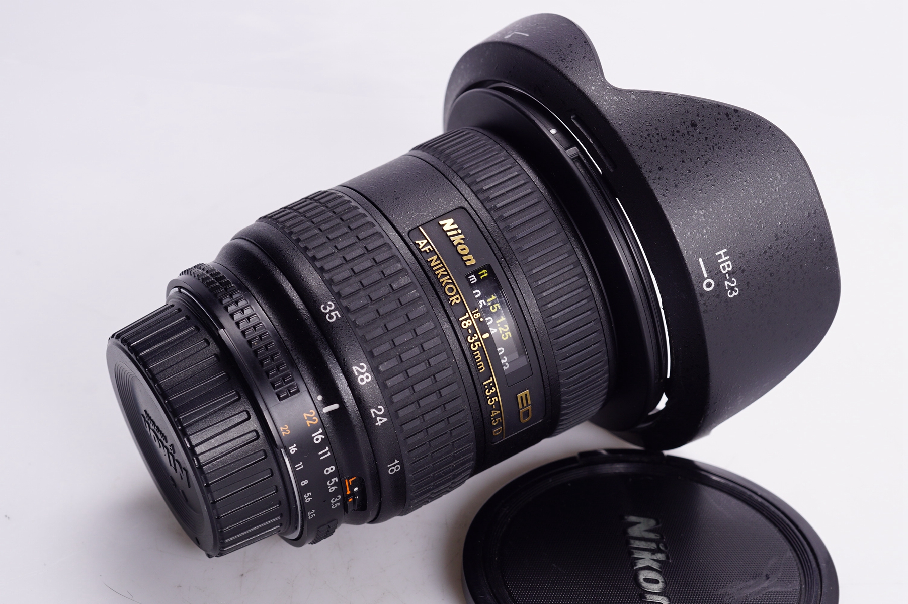 尼康NIKON AF18-35 3.5-4.5 D ED银广角超广角镜头可FM2 F3 A98新 - 图0