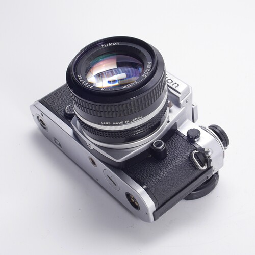 尼康NIKON FE 50/1.4银黑色胶片单反相机98新高性价比人像摄影 - 图2