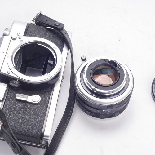 美能达 MINOLTA  SR-1 55/1.8全机械胶片单反相机稀有可收藏97新 - 图3