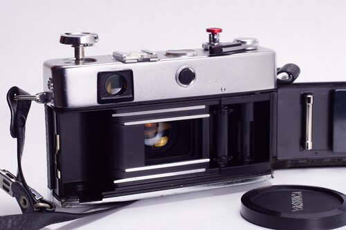 YASHICA 旁轴 胶片相机 ELECTRIC 35 GL 45/1.7 镜头 杰伦 - 图3