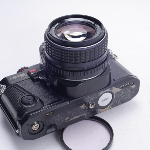 宾得 PENTAX PROGRAM A  50/1.4胶片套机相机优于ME SUPER小弟 - 图0