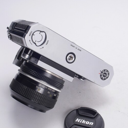 尼康NIKON大F 50/1.4机械胶片单反复古相机F的起点98新测光好单机 - 图1